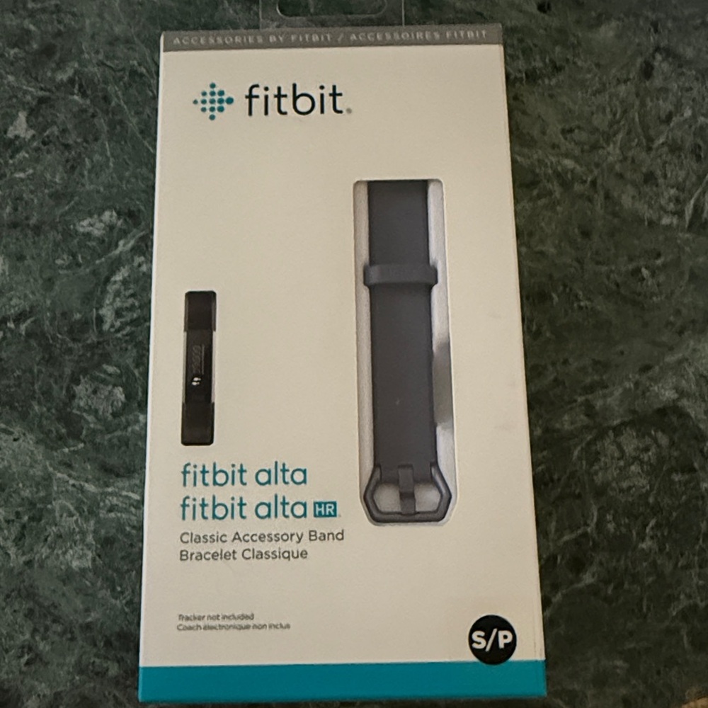 Fitbit Alta Classic Accessory Band in Gray S/P
Tracker not Included